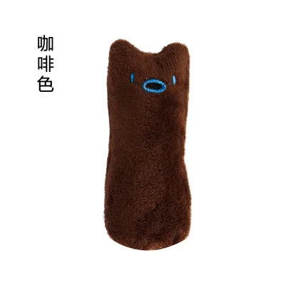 Tandenknarsen Kattenkruid Speelgoed Grappig Interactief Pluche Kat Speelgoed Huisdier Kitten Kauwen Vocaal Speelgoed Klauwen Duimbet Kat mint Voor Katten