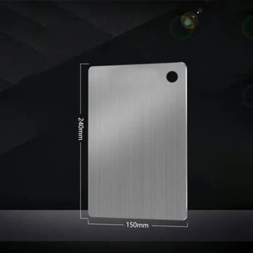 Thickened Stainless Steel Cutting Board Antibacterial and Mildew-proof Household Cutting Board Kitchen Kneading Dough Board