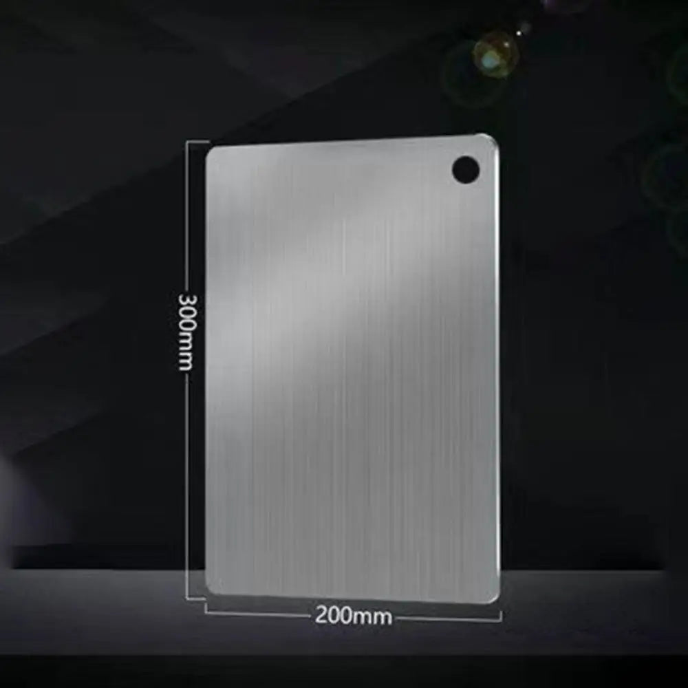 Thickened Stainless Steel Cutting Board Antibacterial and Mildew-proof Household Cutting Board Kitchen Kneading Dough Board