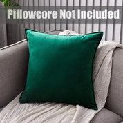 1 Stuk Superzachte Fluwelen Effen Kleur Woonkamer Sofa Decoratieve Kussenhoes Kussenhoes (Exclusief Vulmiddel)