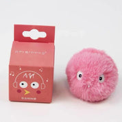 Interactive LED Plush Smart Cat Toy Ball – Electric Rolling Catnip Training Toy