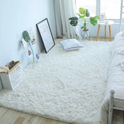 Wit Pluizig Hal Tapijt Moderne Woonkamer Slaapkamer Home Decor Grote Matten Verdikte Antislip Meisje Kinderkamer Roze harige Tapijt