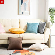 1 Stuk Superzachte Fluwelen Effen Kleur Woonkamer Sofa Decoratieve Kussenhoes Kussenhoes (Exclusief Vulmiddel)
