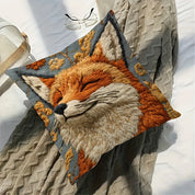 Fox printed pillowcase: comfortable and cute home decoration sofa cushion cover, home decoration, 2D printing