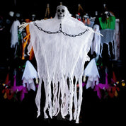 1-3PCS Halloween Opknoping Ghost Decoraties Schedel Eng Gaas Stof voor Spookhuis Veranda Enge Rekwisieten Terreur Opknoping ornamenten
