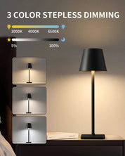 LED Touch Sensor Tafellamp 3-kleuren Desktop Nachtlampje Nachtkastje Creatieve Omgevingslichtbalk Buitendecoratie Kamer Buitendecoratie
