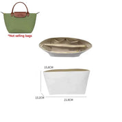 Tasorganizer inzetstuk voor Longchamp tas YKK rits DuPont papieren opbergtas ondersteuning handtas voering tassen accessoires