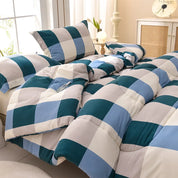 Winterbeddengoed Dikke dekbeddeken Verdikt warm flanelfleece dekbed voor koude nachten Set Beddekbedden Dekbedden de dekens