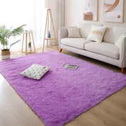 Wit Pluizig Hal Tapijt Moderne Woonkamer Slaapkamer Home Decor Grote Matten Verdikte Antislip Meisje Kinderkamer Roze harige Tapijt
