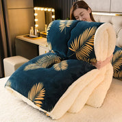 Winterbeddengoed Dikke dekbeddeken Verdikt warm flanelfleece dekbed voor koude nachten Set Beddekbedden Dekbedden de dekens