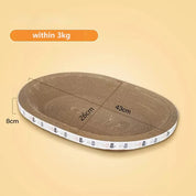 Wavy Cat Scratcher with Catnip – Durable, Scratch-Resistant Sofa & Furniture Protector