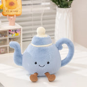 Leuke Afternoon Tea Serie Knuffel Gevuld Voedsel Taart Baguette Kaneel Theepot Koffiekopje Zachte Pop Home Decor Cadeau Voor Kind