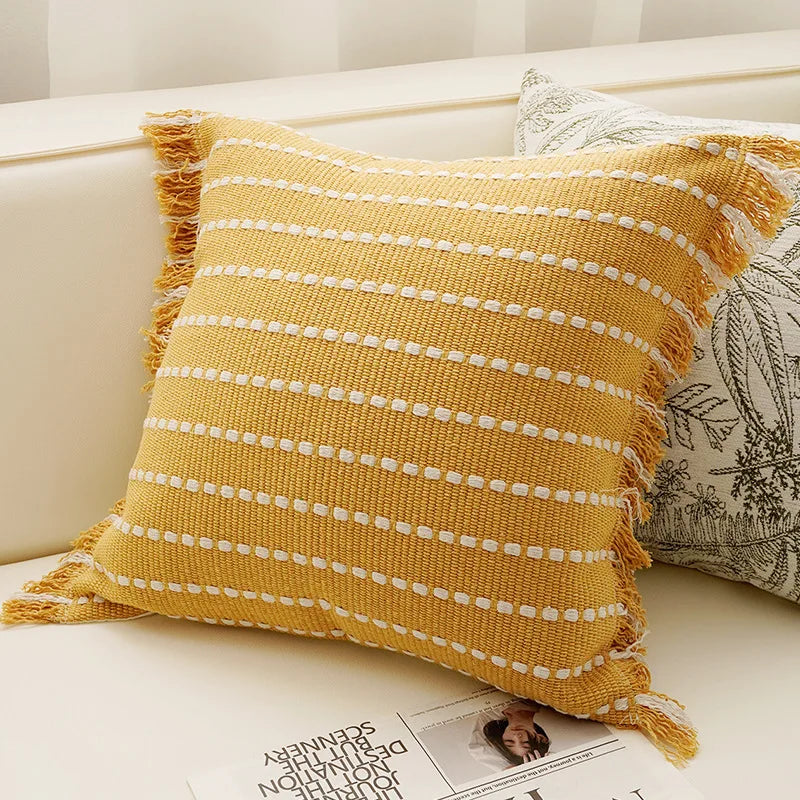 45X45CM Antique Throw Pillow Cover French Cream Stamping Waist Cushion Cover Decor Home Decorative Pillowcase 2025 New