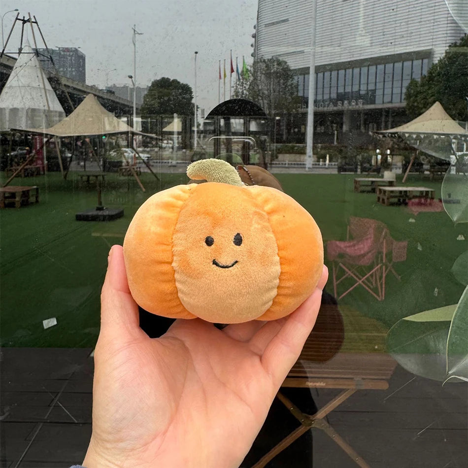 2025 Perzik Peer Kers Pluche Pop Lachend Gezicht Fruit Serie Thuis Slaapkamer Decoratie Huisdier Interactief Speelgoed Verjaardagscadeau