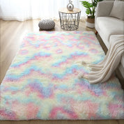 Wit Pluizig Hal Tapijt Moderne Woonkamer Slaapkamer Home Decor Grote Matten Verdikte Antislip Meisje Kinderkamer Roze harige Tapijt