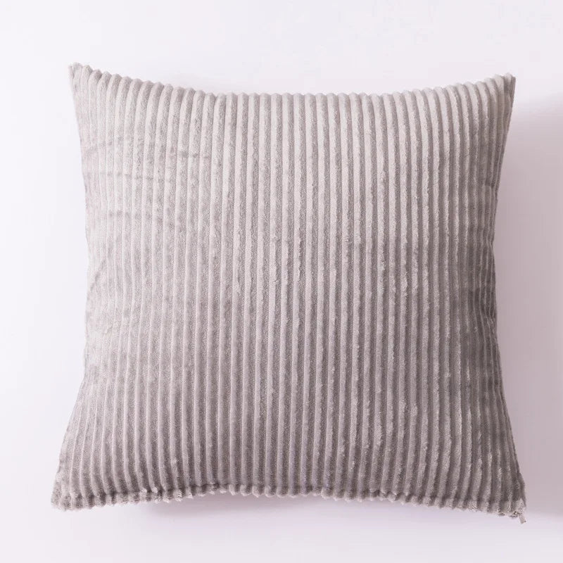Boho namaakbont pluche sierkussenhoezen superzacht gestreept vierkant pluche kussensloop voor thuis woonkamer slaapbank kussen decor