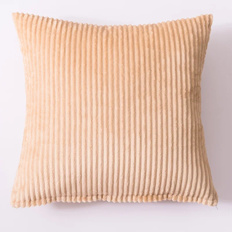 Boho namaakbont pluche sierkussenhoezen superzacht gestreept vierkant pluche kussensloop voor thuis woonkamer slaapbank kussen decor