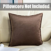 1 Stuk Superzachte Fluwelen Effen Kleur Woonkamer Sofa Decoratieve Kussenhoes Kussenhoes (Exclusief Vulmiddel)