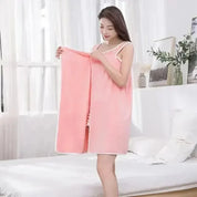 Damesbadhanddoeken Meisjes Draagbaar 140*85Cm Sneldrogend Baden Strand Spa Badjassen Waskleding, Douche Bad en Gymhanddoek