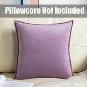 1 Stuk Superzachte Fluwelen Effen Kleur Woonkamer Sofa Decoratieve Kussenhoes Kussenhoes (Exclusief Vulmiddel)