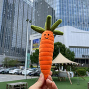 2025 Perzik Peer Kers Pluche Pop Lachend Gezicht Fruit Serie Thuis Slaapkamer Decoratie Huisdier Interactief Speelgoed Verjaardagscadeau
