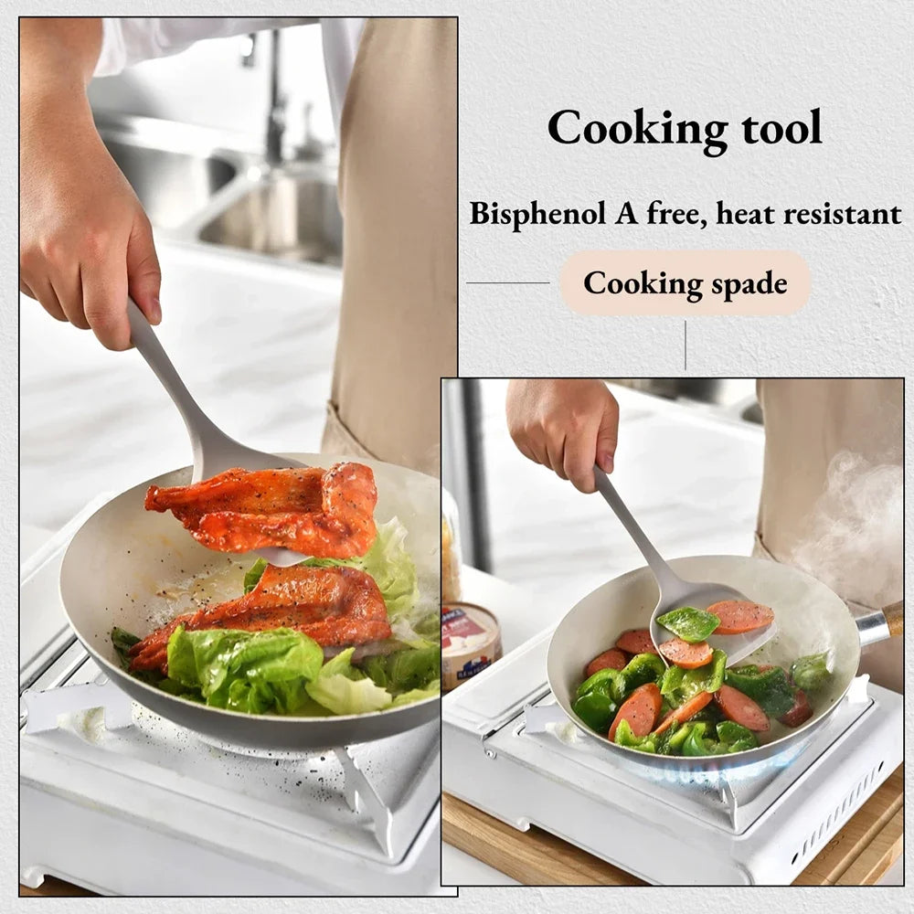 15-Piece Food-Grade Silicone Kitchen Utensil Set – Heat-Resistant, Nonstick Safe