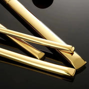 30-Piece Gold Stainless Steel Cutlery Set – Service for 6, Dishwasher Safe