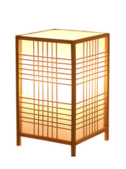 Minimalist Bamboo Woven Book Lamp – Eco Desk / Bedside Light