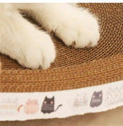 Wavy Cat Scratcher with Catnip – Durable, Scratch-Resistant Sofa & Furniture Protector