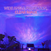 Starry Sky Galaxy Lamp Projector LED Night Light Remote Control Sound Active 5V USB Charging 7 Modes for Kids Room Party Decor