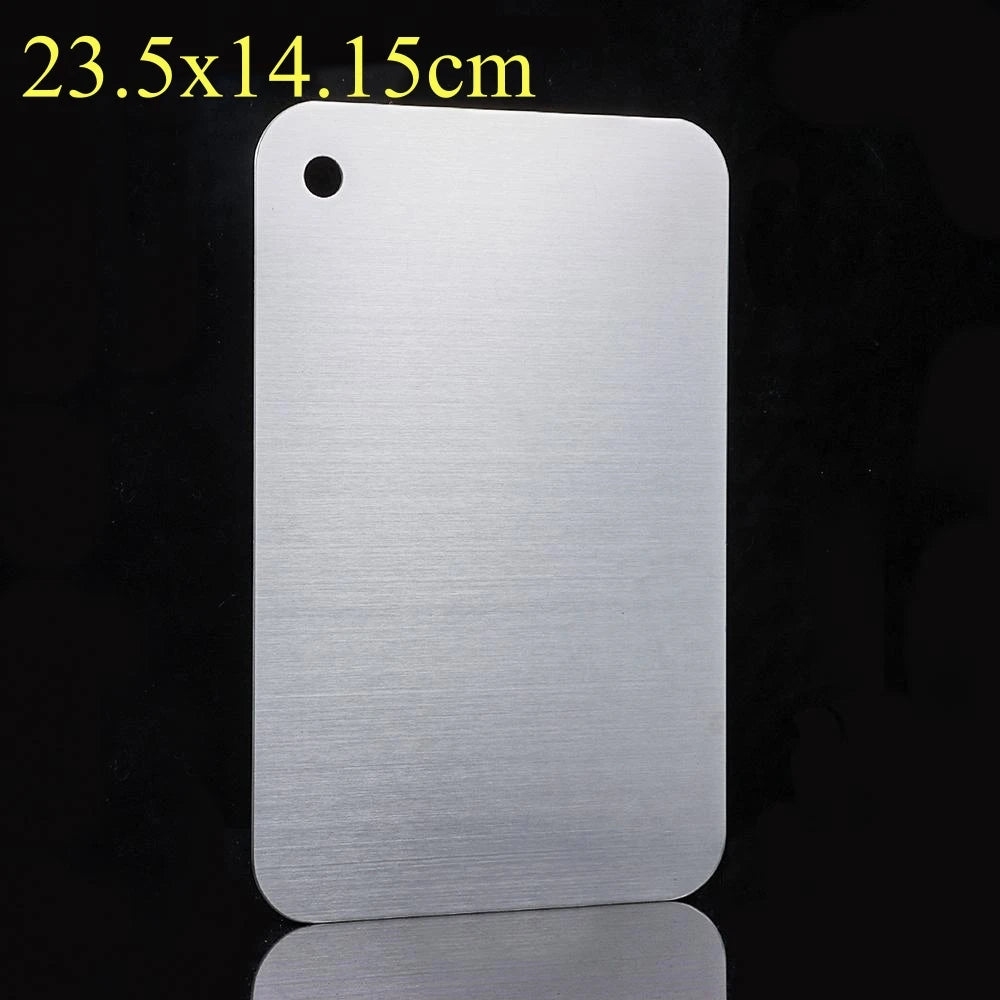 Thickened Stainless Steel Cutting Board Antibacterial and Mildew-proof Household Cutting Board Kitchen Kneading Dough Board