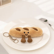 Leuke Afternoon Tea Serie Knuffel Gevuld Voedsel Taart Baguette Kaneel Theepot Koffiekopje Zachte Pop Home Decor Cadeau Voor Kind