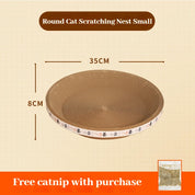Wavy Cat Scratcher with Catnip – Durable, Scratch-Resistant Sofa & Furniture Protector