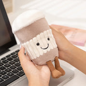 Leuke Afternoon Tea Serie Knuffel Gevuld Voedsel Taart Baguette Kaneel Theepot Koffiekopje Zachte Pop Home Decor Cadeau Voor Kind