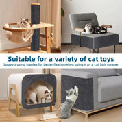 7 kleuren Kat Scratcher Sofa Protector Katten Scratcher Pad Board Bescherming Trimbaar zelfklevend Tapijt DIY Kat Krasmat