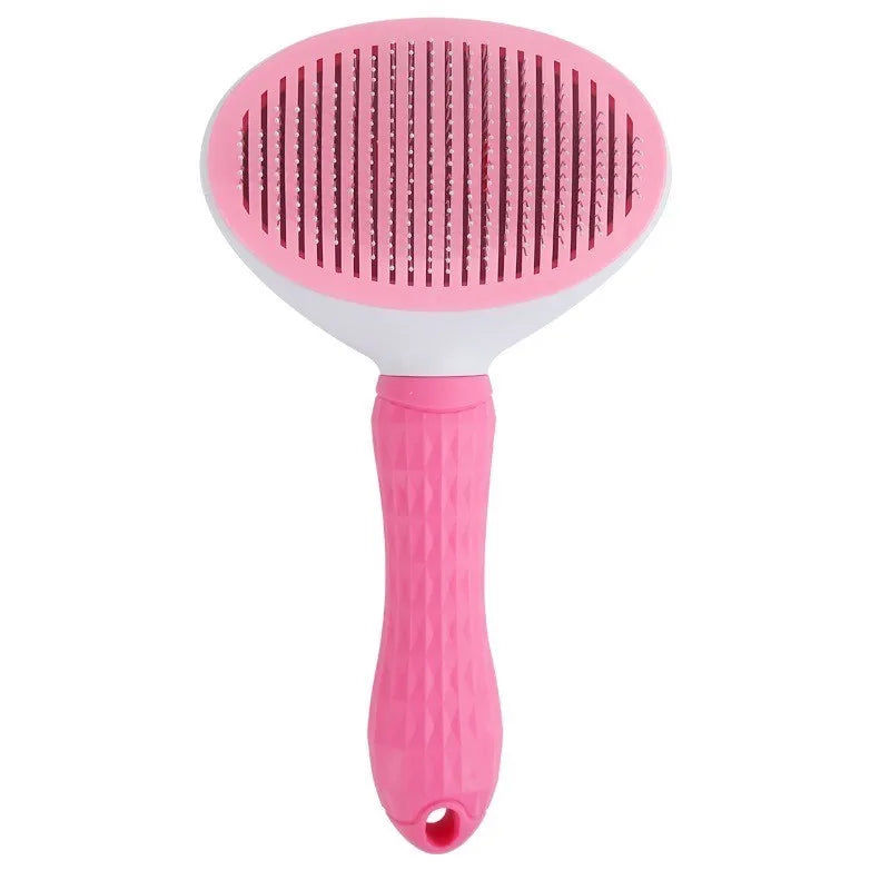 Hond Borstel Kat Kam Zelfreinigende Pet Hair Remover Brush Voor Honden Katten Grooming Gereedschap Huisdieren Dematting Kam Honden accessoires