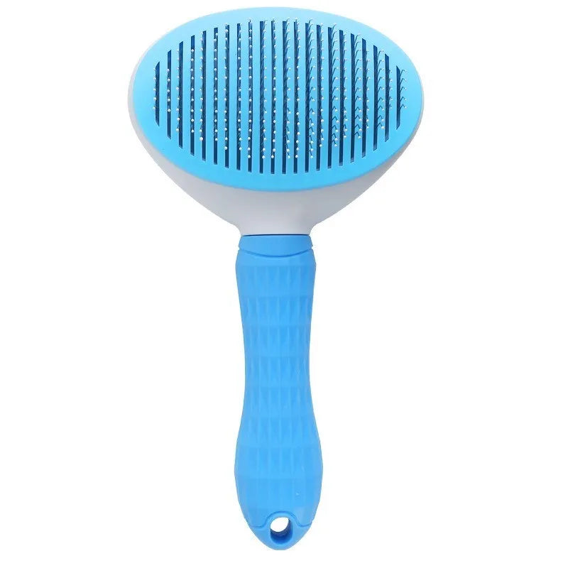 Hond Borstel Kat Kam Zelfreinigende Pet Hair Remover Brush Voor Honden Katten Grooming Gereedschap Huisdieren Dematting Kam Honden accessoires