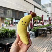 2025 Perzik Peer Kers Pluche Pop Lachend Gezicht Fruit Serie Thuis Slaapkamer Decoratie Huisdier Interactief Speelgoed Verjaardagscadeau
