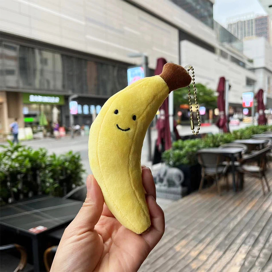 2025 Perzik Peer Kers Pluche Pop Lachend Gezicht Fruit Serie Thuis Slaapkamer Decoratie Huisdier Interactief Speelgoed Verjaardagscadeau